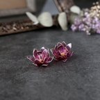 作品春を彩る紫木蓮