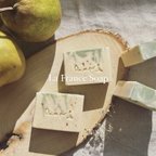 作品【SALE】ラ・フランス石鹸　洋梨石鹸　La France Soap 手作り石鹸　【1個】