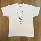 作品●オーダー●お誕生日Tシャツ