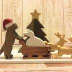 作品受注制作★クリスマス☆猫が遊ぶクリスマス飾り☆Christmas☆Xmas