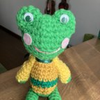 作品大きなカエルの男の子🐸