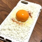 作品卵かけご飯iPhoneケース