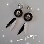 作品monotone feather❤︎pierce