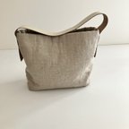 作品LINEN  QUILT  TOTE  ONE  SHOULDER  BAG 〈M〉