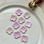 作品花✤花　くすみピンク　ランダム10枚　シーリングスタンプ