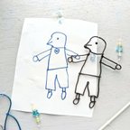 作品子供の絵をモビールに！ アート作品  思い出 想い出 うちの子 子どもの絵 モビール メモリアル グッズ サンキャッチャー  らくがき こども インテリア