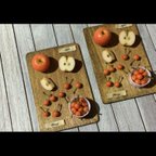 作品【準備中】フルーツディスプレイ① りんごとさくらんぼ 