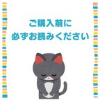 作品ご購入前に必ずお読みください