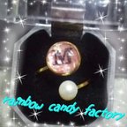 作品initial candy ring