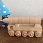 作品送料込み♪木のぬくもり おもちゃの車【軍事車両】