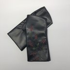 作品革手袋 [243] 2色お花の刺繍のミテーヌ