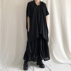 作品Gather neck blouse