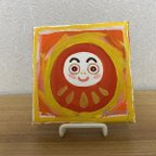 作品DARUMA（いろどりだるま）アクリル画