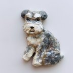 作品シュナウザー（schnauzer brooch）