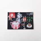 作品ポストカード【バボ大吉】女湯・男湯 2枚セット