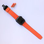 作品【ハロウィン】高級革使用Apple Watch レザーベルト　腕時計ベルト　バンド　B25