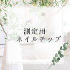 作品測定用ネイルチップ