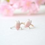 作品［New］七宝焼「ひとひら　～sakura gradiation～」Ring