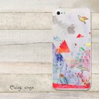 作品ウタウコトリ＊クリア＊ iPhone case(6）