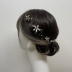 作品👰‍♀️Bridal lineーフラワー小枝アクセサリー