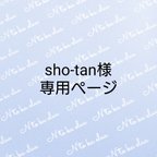 作品sho-tan様専用ページ