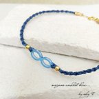 作品megane anklet/blue