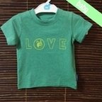 作品LOVE babyTシャツ 90