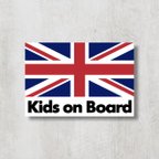作品イギリス国旗【Kids on Board/キッズオンボード】マグネットステッカー