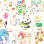 作品おまけ☆彡 日々のスケッチポストカード