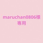 作品maruchan様専用