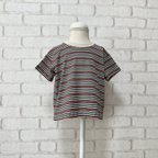 作品【90size】ワイドTシャツ　ボーダー