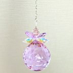 作品SWAROVSKI【バイオレット】サンキャッチャー