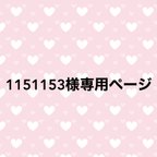 作品《受注生産》1151153専用ページ