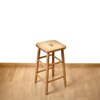 作品wood stool