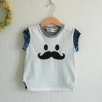 作品100★ひげの小袖Ｔシャツ