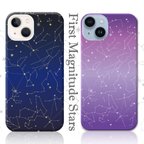 作品２１の一等星と星座 First Magnitude Stars ハードケース スマホケース iPhone Android
