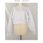 作品Sweat shirt size short