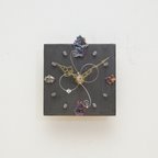 作品ビスマス時計(10cm)一品物