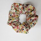 作品和柄のシュシュ     -scrunchie-