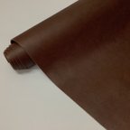 作品牛革　味のあるダークブラウン　100㎝×40㎝（40デシ）本革　レザークラフト　革　レザー　leathercraft　ハンドメイド　手作り　素材　生地　