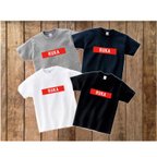 作品名前入りＴシャツ★BOX★4Ｃolor