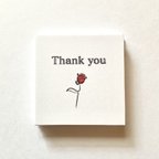 作品🌹 Thank  you  card 🌹