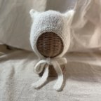 作品alpaca kitty hat 【受注製作】