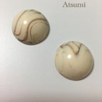 作品アンティーク  シンプルピアス