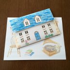 作品Letter Set Blue Roof Home（レターセット）