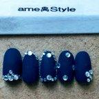 作品NAiL-style【Velvet-Navy】