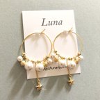 作品⋆ ꙳ ✩ Luna ピアス-shooting star- ☽ ⋆꙳ 