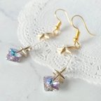 作品[一点もの]「きょうみる夢は、」ピアス/イヤリング