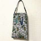 作品YUWAサボテン柄を使って☆バッグインバッグ☆ハンドメイド♪