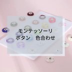 作品☆モンテッソーリ☆ ボタン 色合わせ